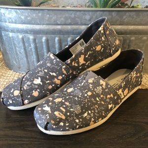 TOMS ALPARGATA CANVAS PRINTED ESPADRILLE